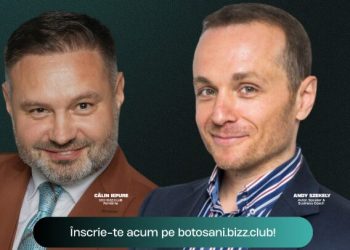 BIZZ.CONNECT Botoșani #3: Seminar intensiv de strategie, leadership și networking cu Andy Szekely, Călin Iepure și Cristina Sava